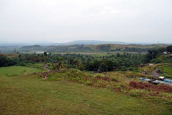 A view from the top of Edson’s Ridge, also known as Bloody Ridge and Raiders Ridge, on Guadalcanal in the Solomon Islands. The Lunga River is on the ridge’s right flank.  Photo courtesy of the US Army/ Staff Sgt. Armando R. Limon.