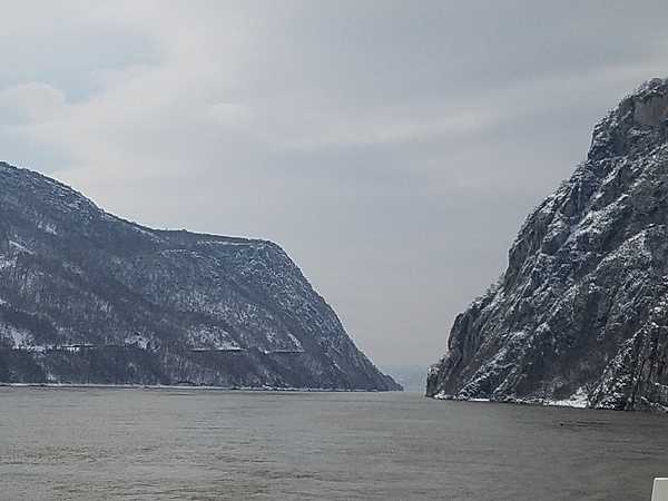 The Iron Gates is a gorge on the Danube River that forms part of the boundary between Serbia and Romania.