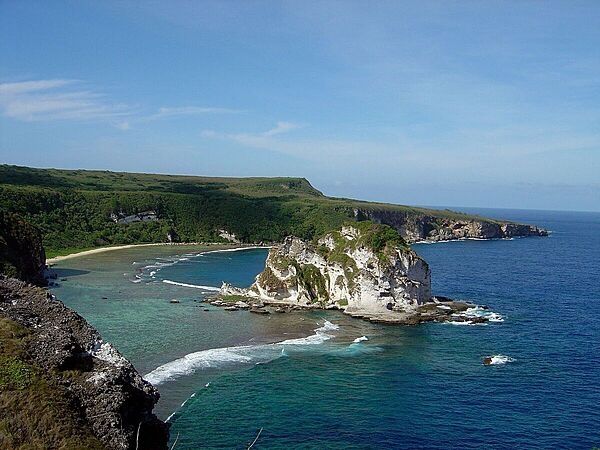 Bird Island Sanctuary just off the northeast coast of Saipan in the Northern Marianas. Photo courtesy of NOAA.