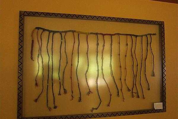 The quipu is a system of knotted cords that the Incas and their predecessors in the Andean region used for accounting and other functions. The Inca Empire was centered in what is today southern Peru, and approximately 1,000 quipus survive in museums and private collections around the world.