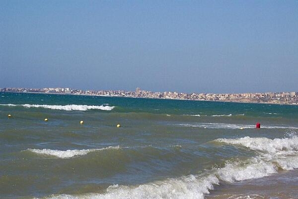 Algiers on the Mediterranean coast.