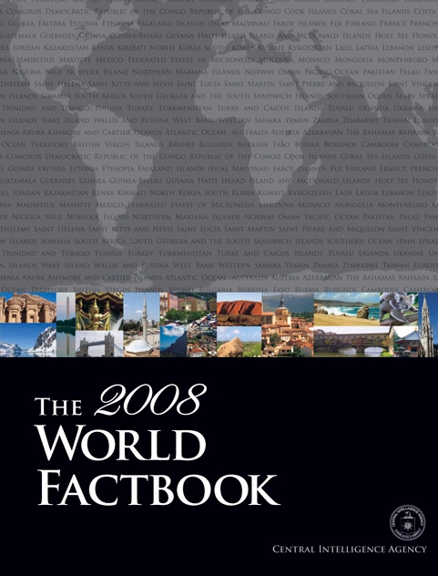 World Factbook Front Cover 2008