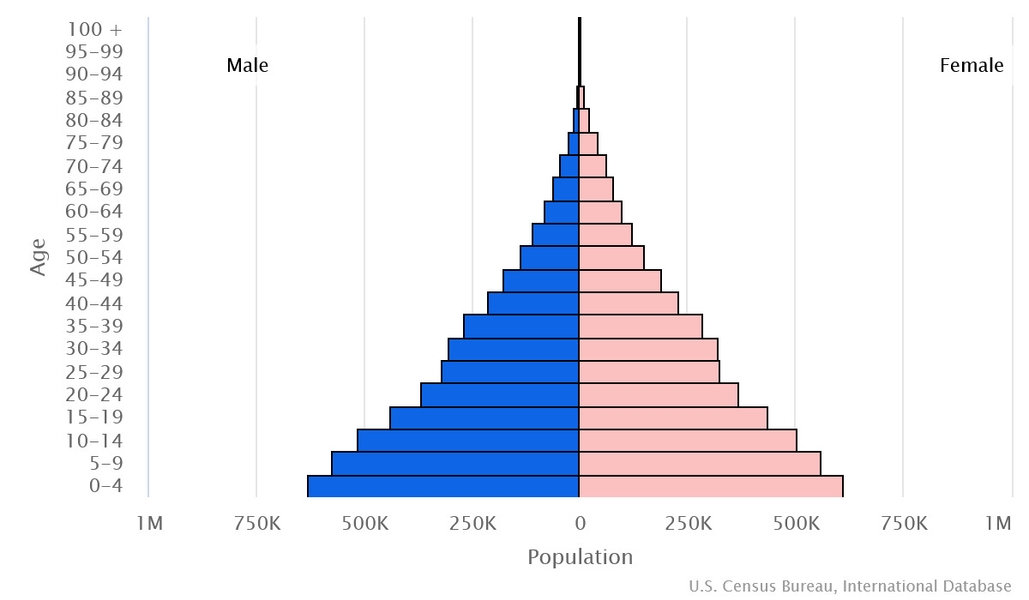 2023 population pyramids