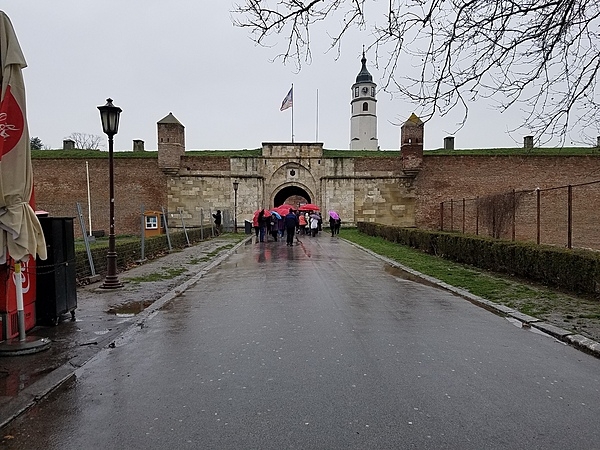 The Inner Stambol Gate is the main entrance to the Belgrade's Kalemegdan Fortress.