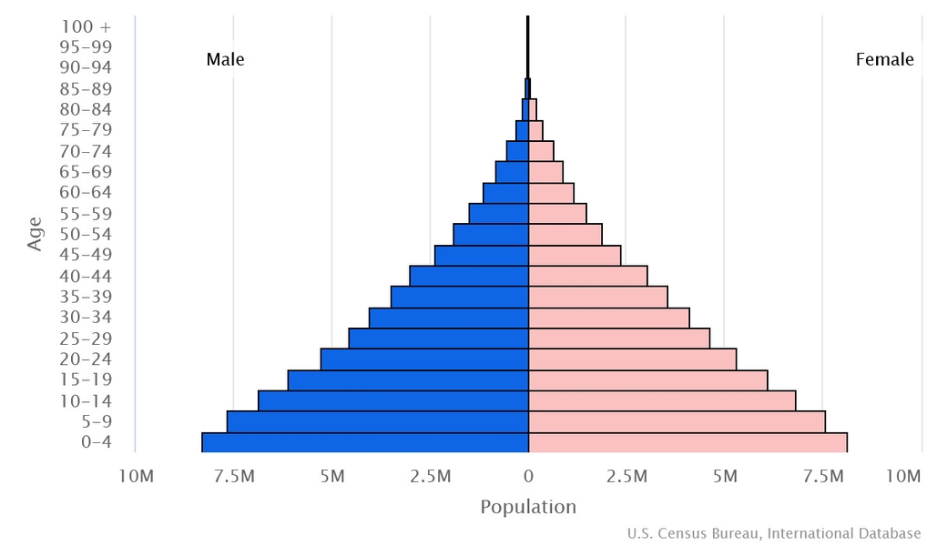 2023 population pyramid