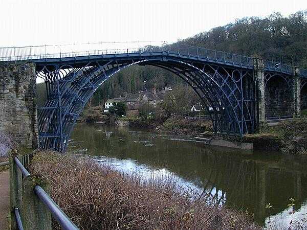 Spanning the Severn River near Ironbridge, England, United Kingdom, is the world’s first iron bridge. The bridge opened in 1781 and remained in use until 1934.