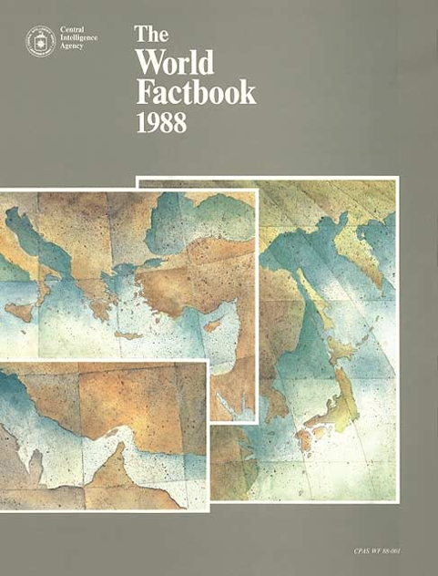 World Factbook Front Cover 1988