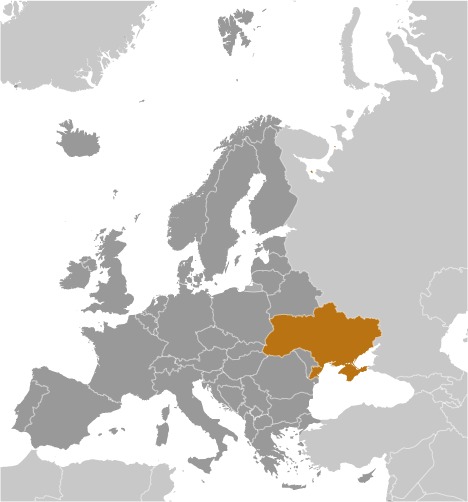Map of Ukraine