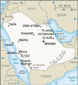 south arabia map