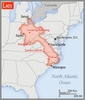 <p>about twice the size of Pennsylvania; slightly larger than Utah</p>